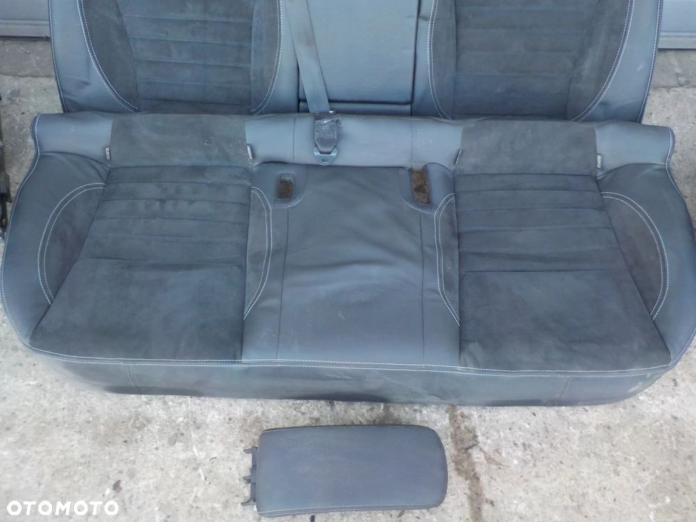 RENAULT LAGUNA III HB  FOTELE KANAPA SKÓRA ALCANTARA BOCZKI - 13