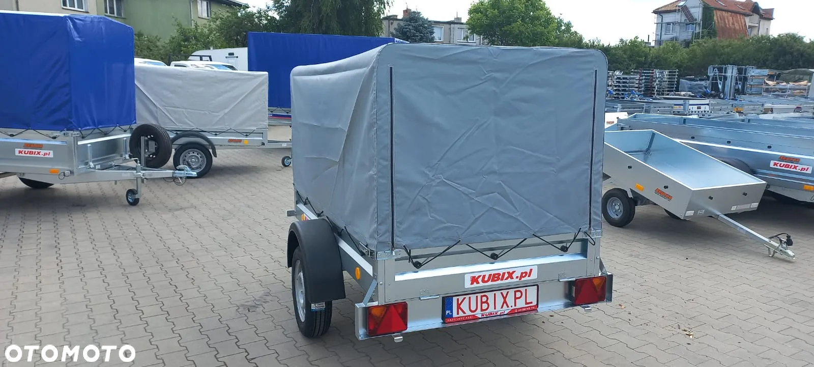 Neptun Przyczepa przyczepka lekka samochodowa 750KG, 202x114x35 cm - 5
