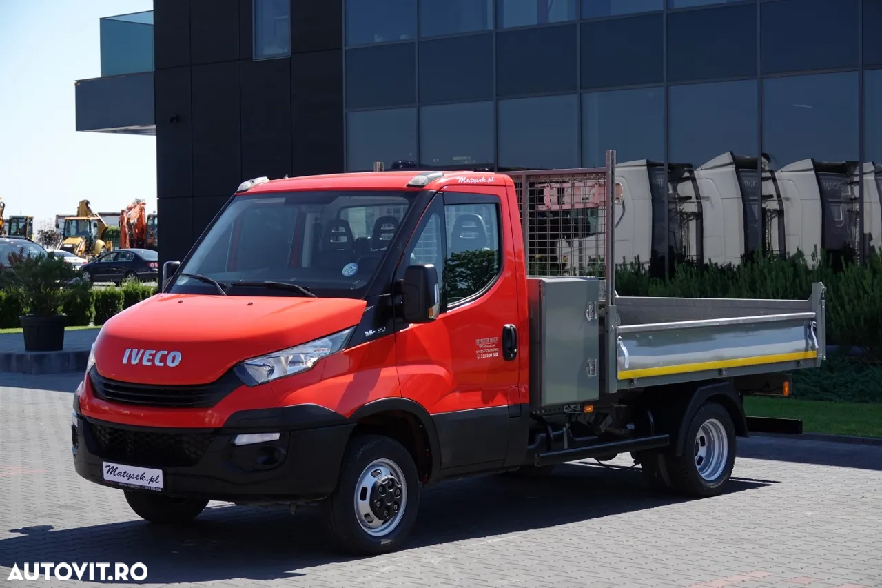 Iveco DAILY 35C12D / 2.3 D / BASCULATOR – 2.8M / DUBLU / IMPORTAT / CONTRACT DE SERVICE POST-SERVICE - 9