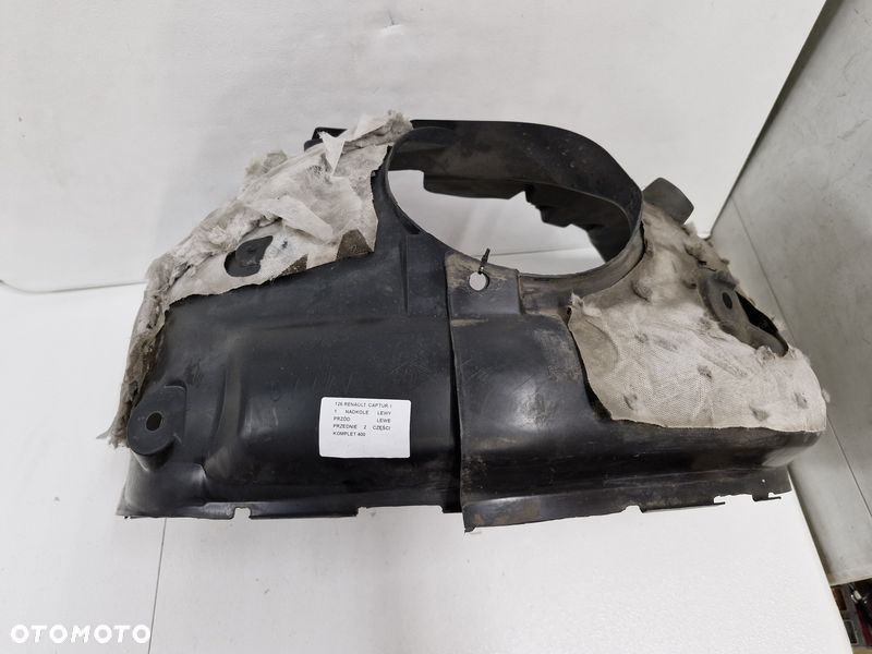 renault captur 1 i nadkole lewy przód lewe przednie 2 części komplet - 2