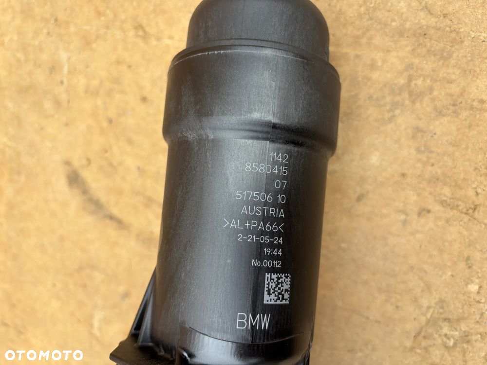 Nowa Oryginalna BMW Obudowa Filtra Oleju Podstawa Filtr Oleju Chłodniczka Oleju X3 G01 X4 G02 X5 G05 3 G20 5 G30 11428580415 8580415 2.0 Diesel 18D 20D 25D 72435984 - 5