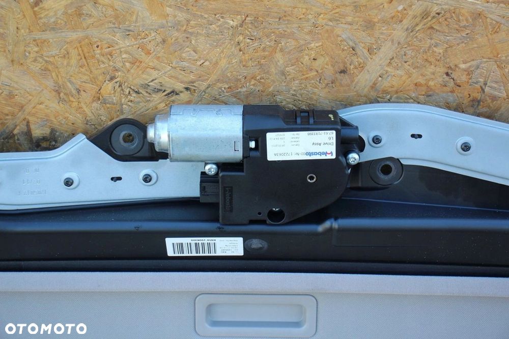 Szyberdach szklany BMW e82 coupe kompletny Lift 2996309 - 6