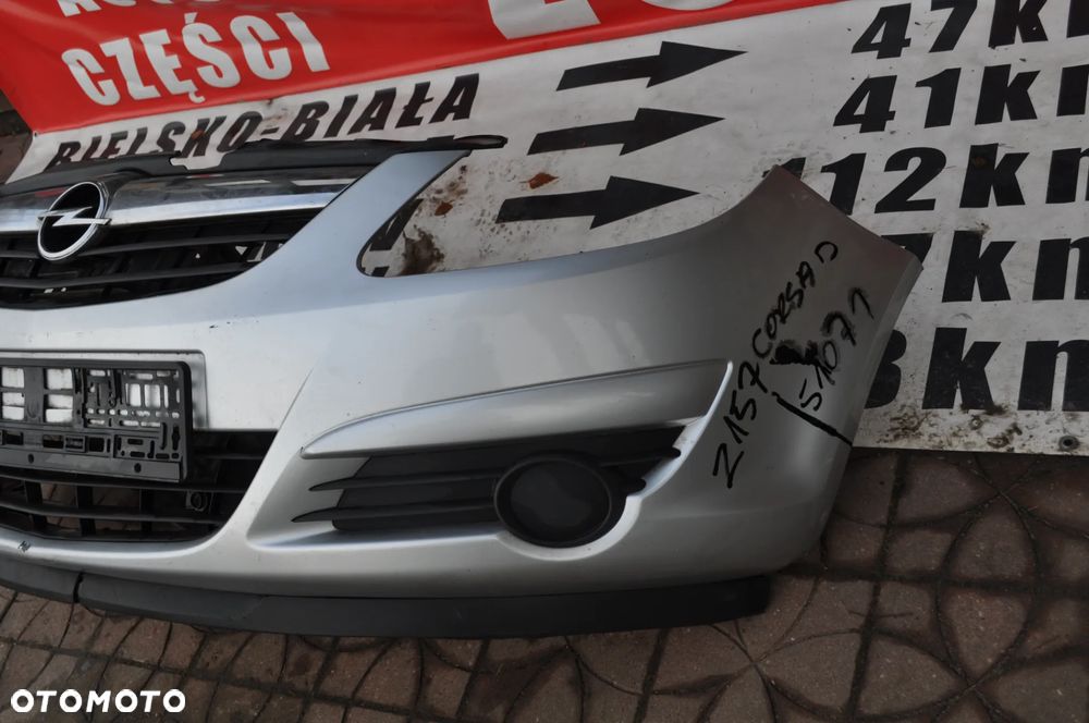 opel corsa D zderzak kolor Z157 nr 51071 WYSYŁKA - 3