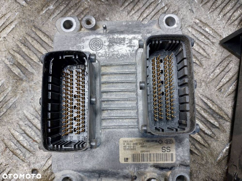 ZESTAW STARTOWY OPEL CORSA C 1.2 16V 55352622 13236031 13168306 - 3