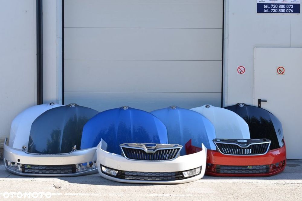 MASKA ZDERZAK BŁOTNIK LAMPA BELKA PAS SKODA RAPID - 2