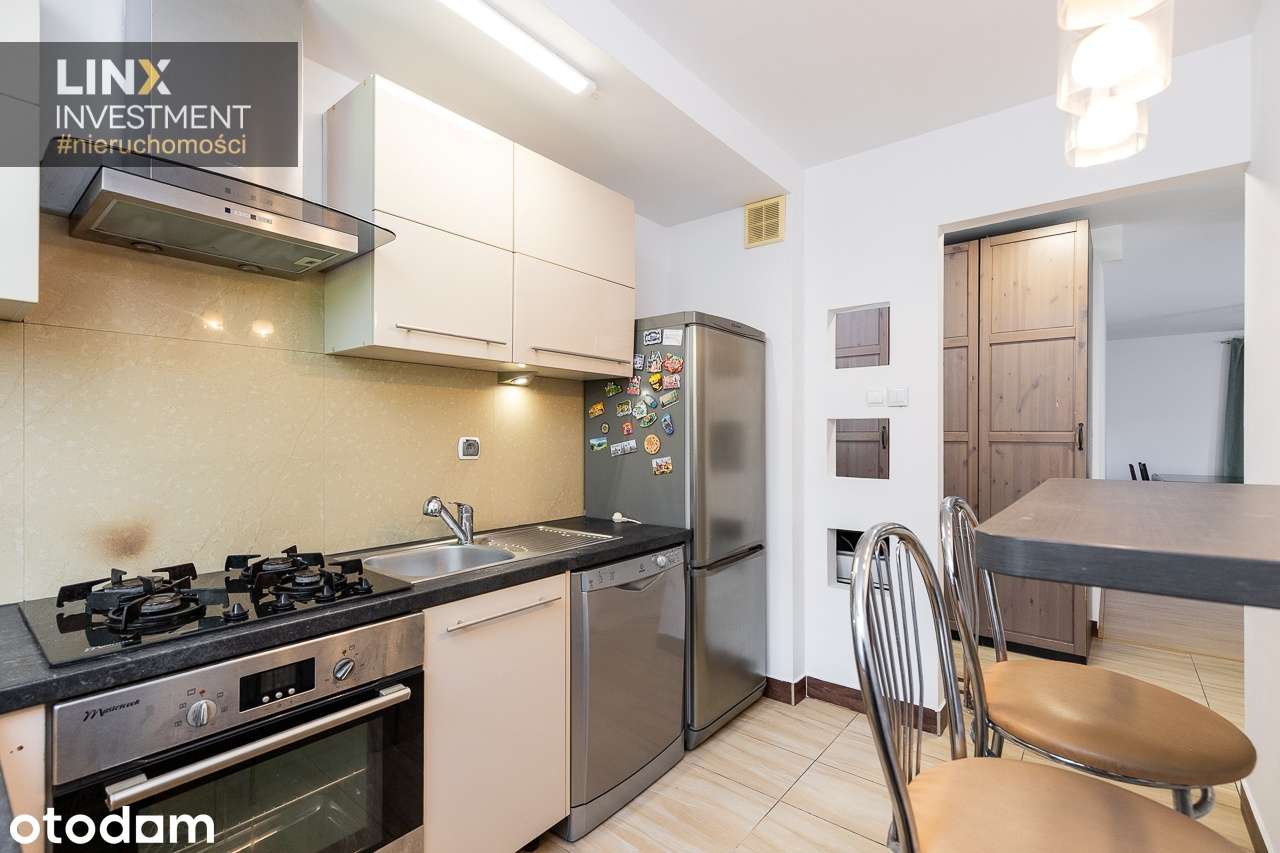 2 pokojowe 46 m2 z osobną kuchnią, balkon, Łagiewniki – Borek Falęcki