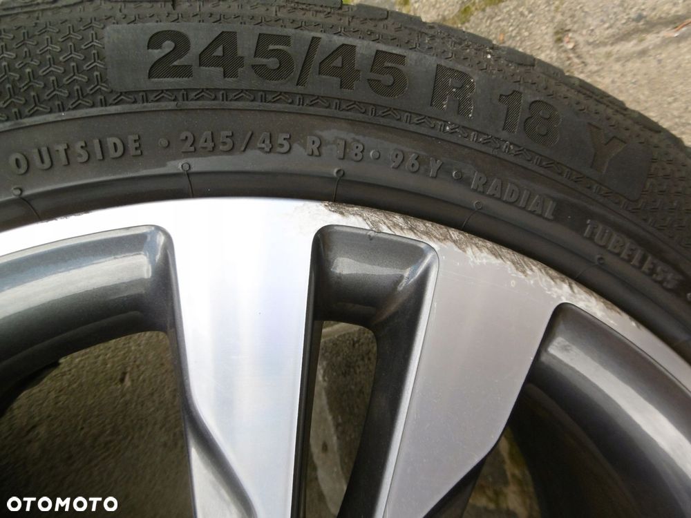 mercedes vito, v-klasa w447 - felga 7.5jx18h2 et52 5x112 - 5