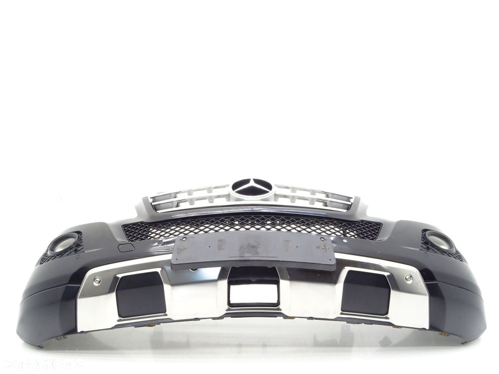 Zderzak przód atrapa grill 197 pdc a1648801985 mercedes ml w164 lift - 9