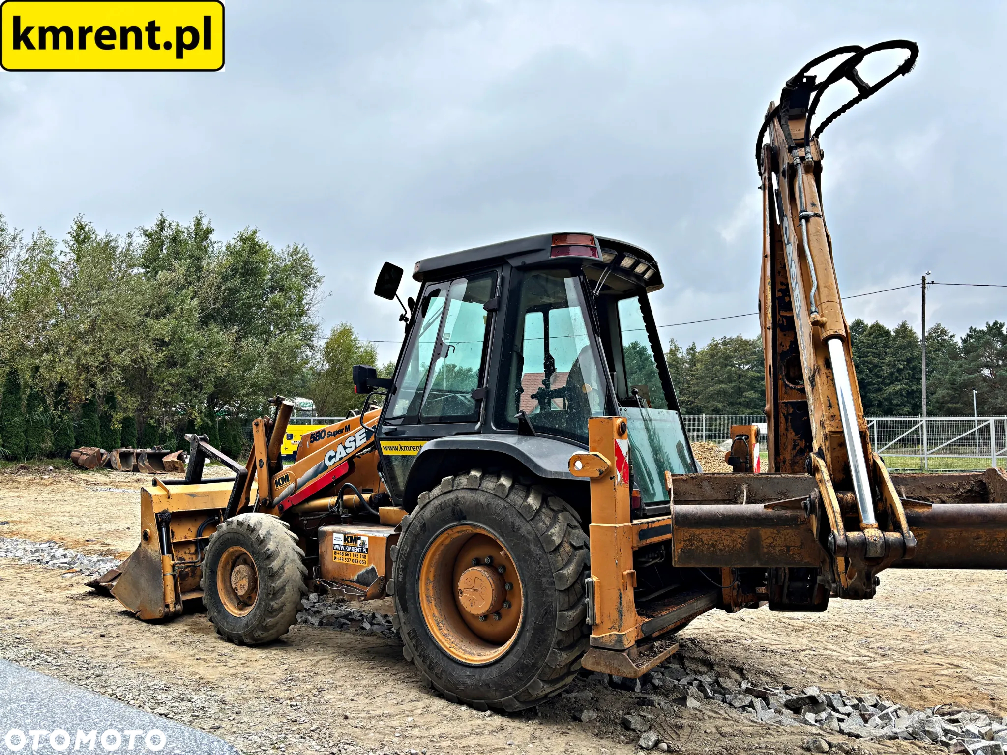 Case 580 SM KOPARKO-ŁADOWARKA 2003R. | JCB 3CX CAT 428 432 CASE 590 - 17