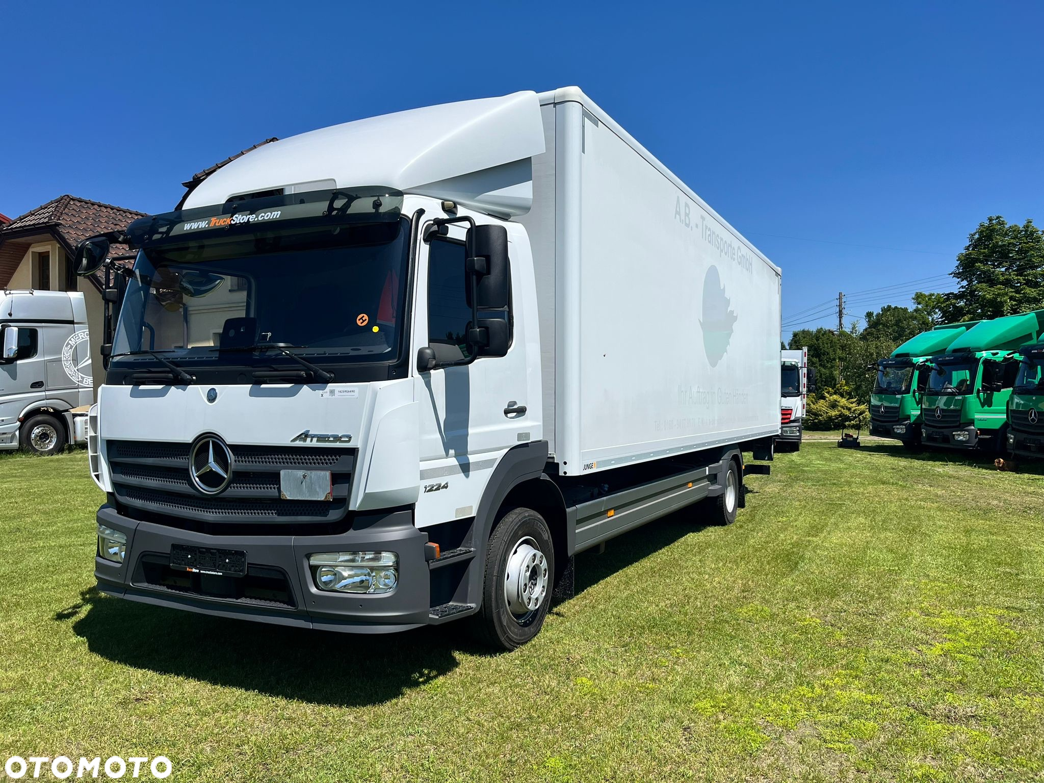 Mercedes-Benz ATEGO 1224L | KONTENER 8.05 m | 20 Palet | - 3