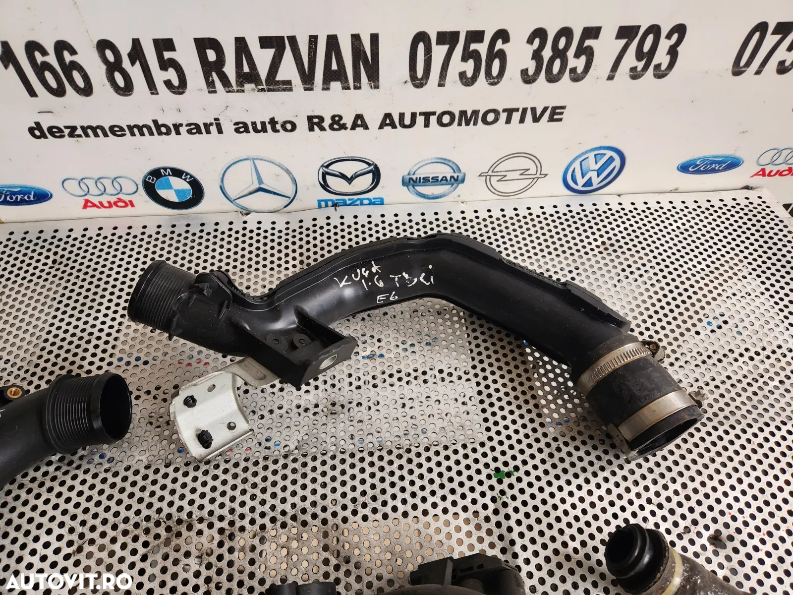Furtun Conducta Tub Intercooler Turbo Turbina Peugeot 308 508 3008 5008 Ford Kuga Fiesta Focus Etc. - 8