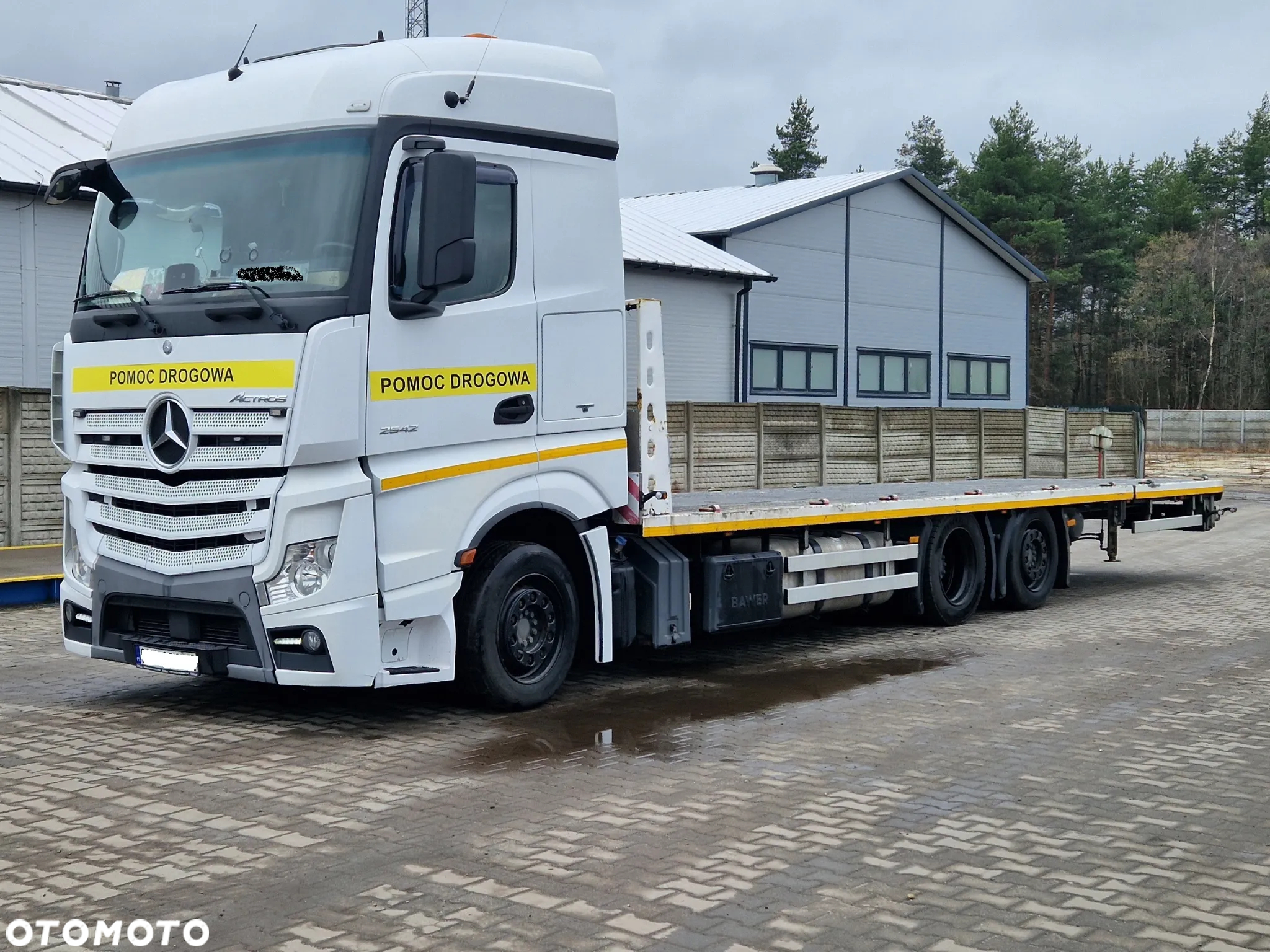 Mercedes-Benz Actros 2542 LAWETA POMOC DROGOWA NAJAZD HYDRAULICZNY 3-OSIE 6x2 KLIMA AC - 2