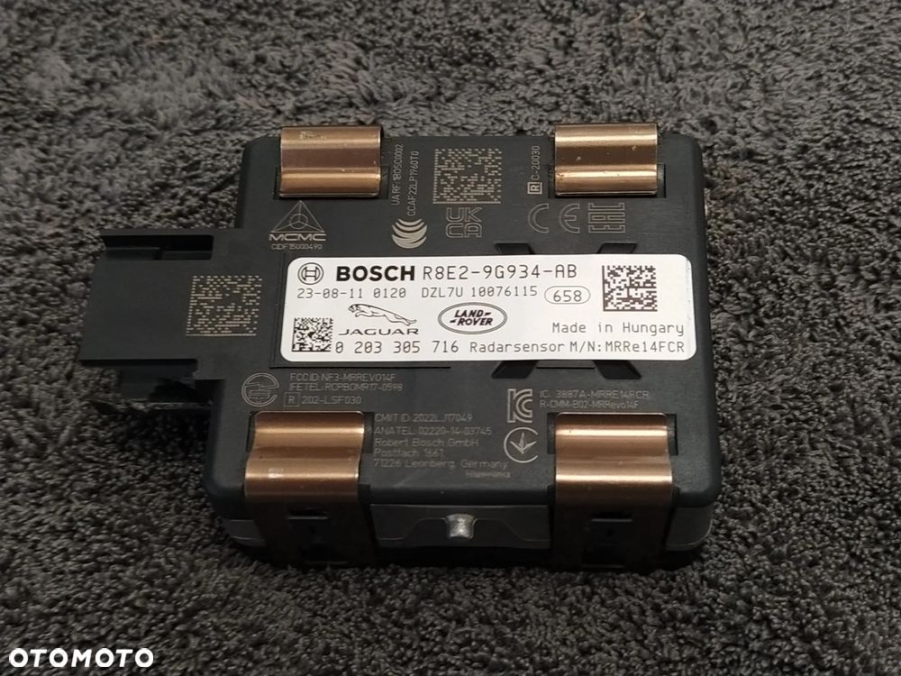 RADAR SENSOR DISTRONIC JAGUAR LAND ROVER RANGE ROVER L461 R8E2-9G934-AB - 3