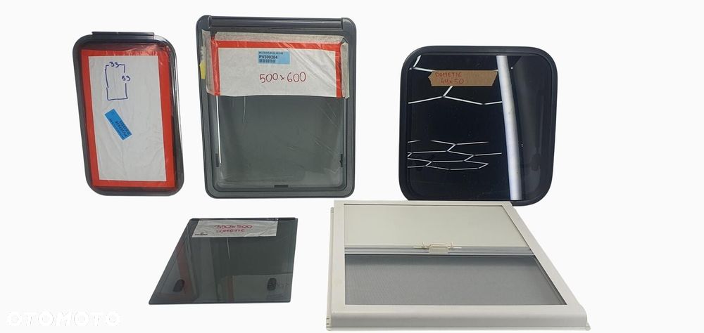 SZYBA POLYPLASTIC OKNO KAMPER DOMETIC TOALETA PRZYCZEPA  DUCATO III S7P - 1