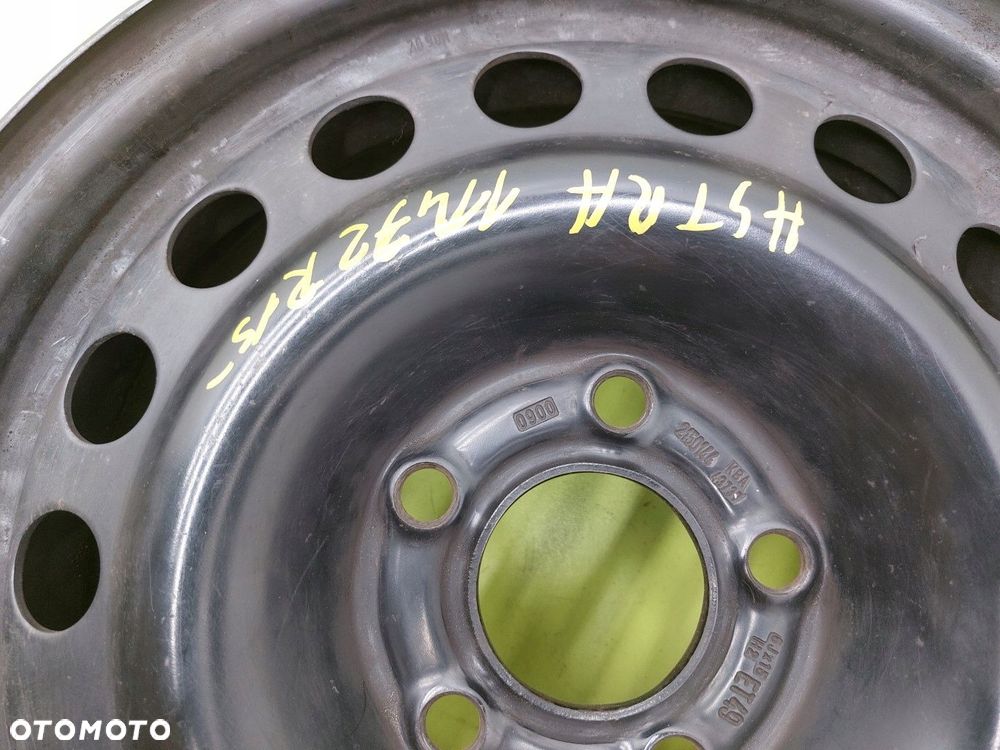 Felga stalowa 6J 15 5X110 ET 49  OPEL ASTRA II G 1998-2009 - 3