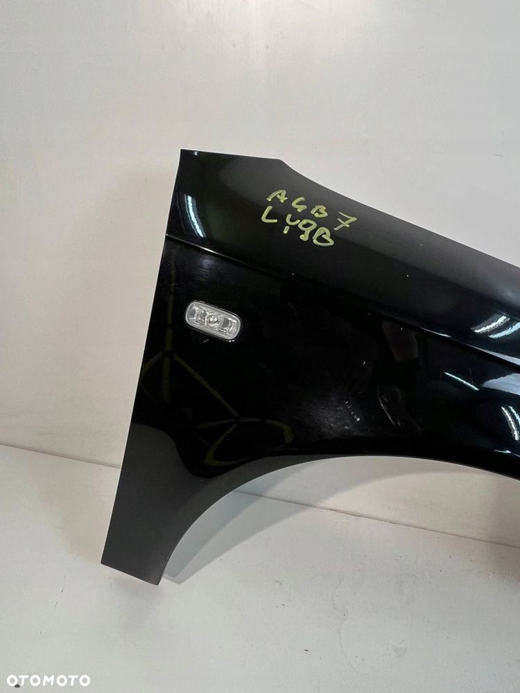 Błotnik przedni LY9B BEZ RDZY Audi A4 S4 B7 8E 8H 2008 Przód PRAWY PRAWA - 2