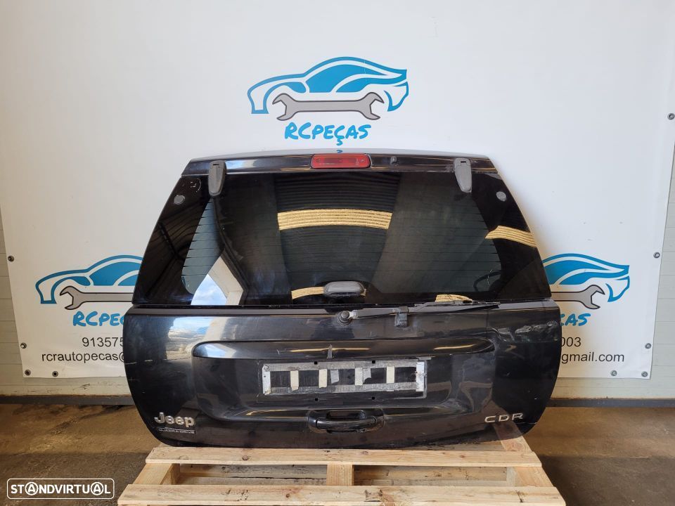 PORTA TAMPA MALA JEEP GRAND CHEROKEE II 2 FECHO PUXADOR MOTOR 3º STOP VIDRO - 1