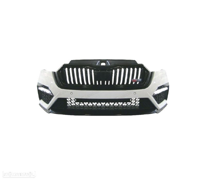 PARA-CHOQUES FRONTAL SKODA OCTAVIA 20- LOOK RS - 2