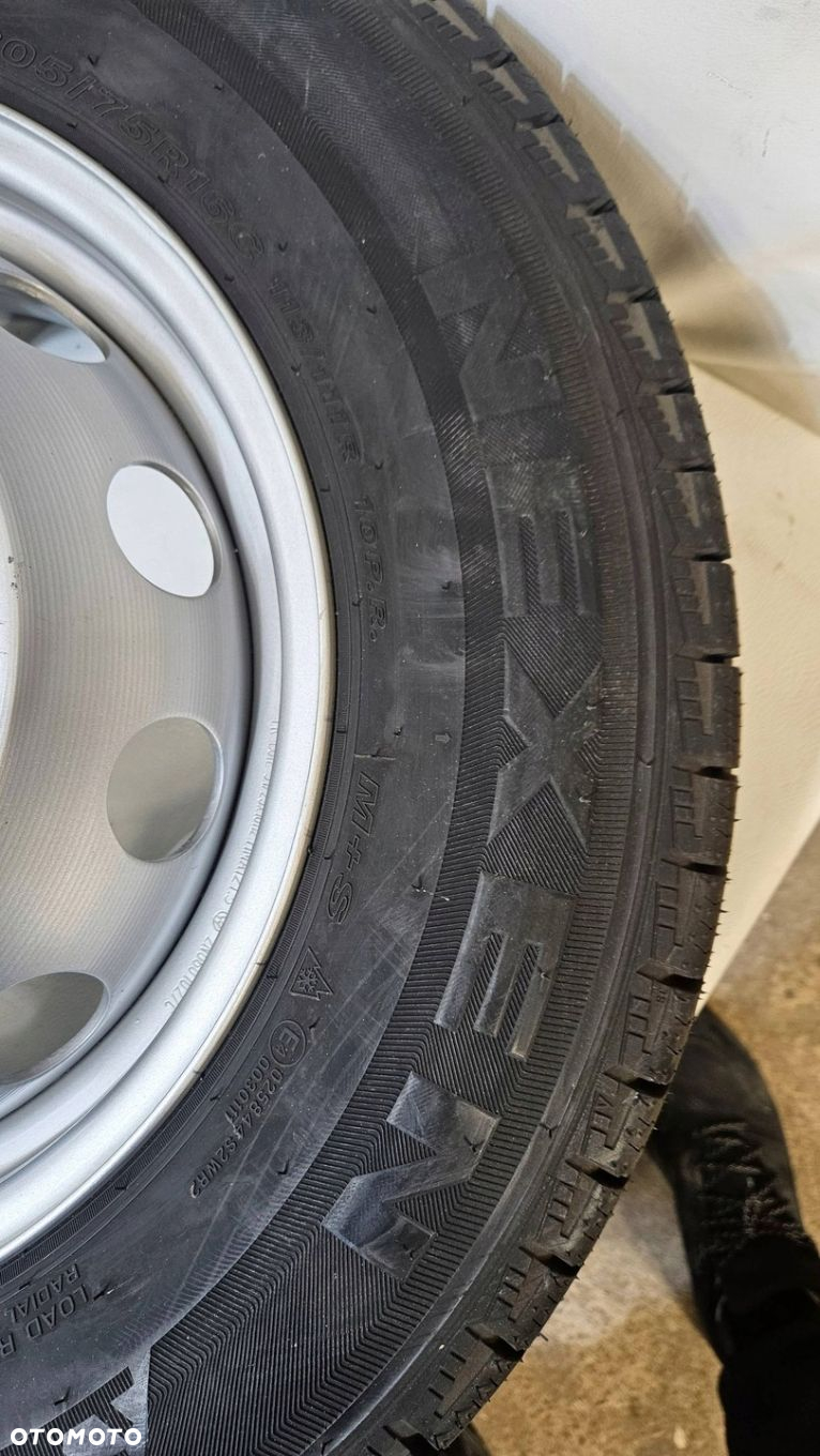 KOŁA STALOWE OPONY 16 5,5J ET 121,5 6x205 205/75/16 ZIMA NOWE 2N0601027C - 7