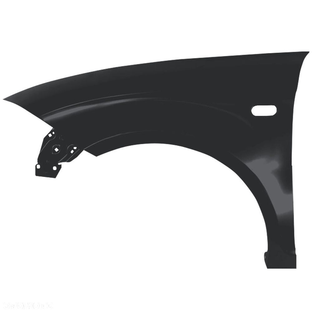 BLU Błotnik SEAT ALTEA XL LW7Z Lewy Przód Szary 2006-2015 ocynk GrauTrack - 2