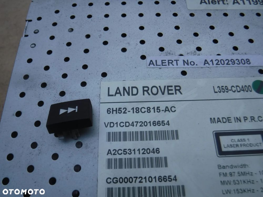 Land Rover Freelander II  radio 6H52-18C815-AD 6H52-18C815-AC - 4