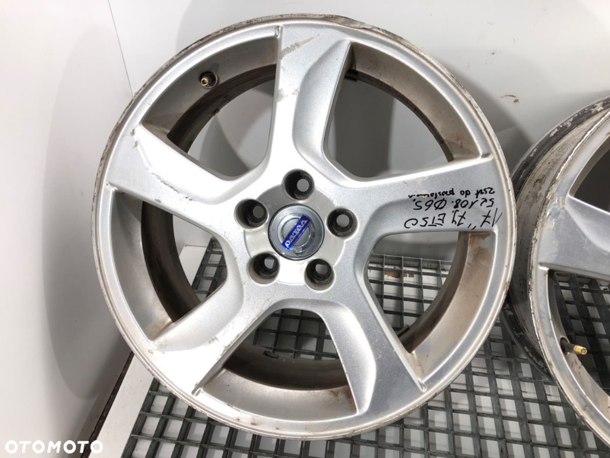 FELGI ALUMINIOWE KOMPLET 17 7J 5X108 ET50 ŚRODEK CENTR. 65 - 669.00 PLN - VOLVO V40 liftback (525, - 2