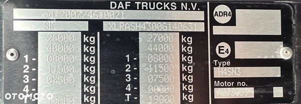 DAF XF510 SSC 6x2 JUMBO OŚ PODNOSZONA AUTOMAT RETARDER STANDKLIMA PRZEBIEG:760000km XENONY SKÓRA LODÓWKA ZABUDOWA FIRANKA DŁ:7.80m NOWA PLANDEKA!!! EURO 6 2017r + PRZYCZEPA TANDEM SCHWARZMULLER OSIE SAF ZABUDOWA FIRANKA DŁ:7.80m NOWA PLANDEKA!!! 2012r ZESTAW PRZEJAZDOWY PRZESTRZENNY 120m3 ŁADNY - 19