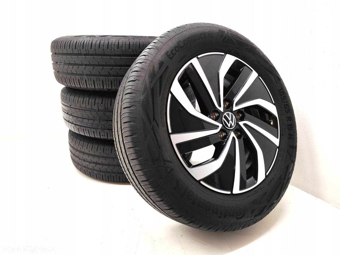 VW POLO 2G LIFT KOŁA ALUFELGI 15" 2G0601025AS 185/65 R15 KOMPLET - 1
