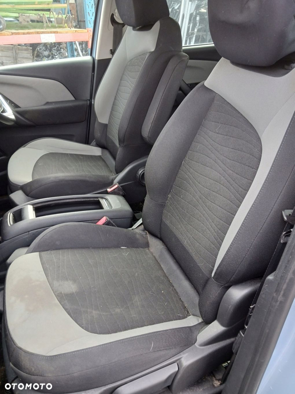 FOTEL FOTELE PRZÓD I TYŁ CITROEN C4 PICASSO II 2013 ROK KOMPLET