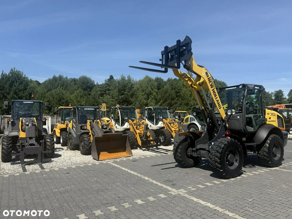 New Holland W70C Compact Widły + Łyżka Jak Nowa 1000 mth Klimatyzacja - 36