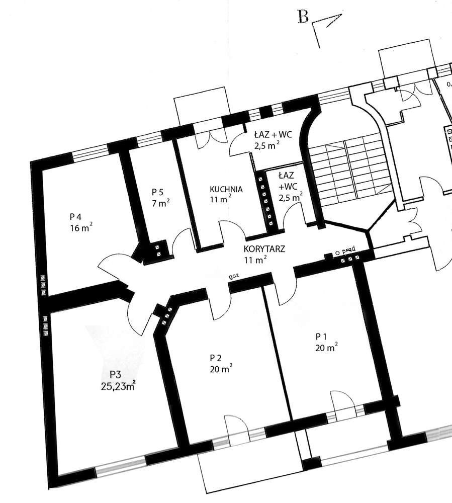 Mieszkanie 115 m2, 5 sypialni, 2 łazienki, Wierzbięcice 66, Poznań