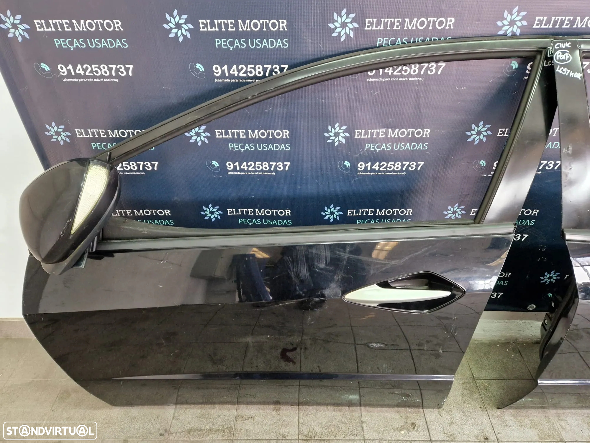 Porta usada HONDA CIVIC FN2 FK8 5 PORTAS HATCHBACK FRENTE TRASEIRA ESQUERDA VIII ENVIO GRATIS - 15
