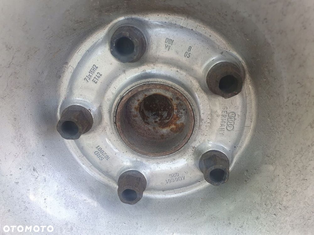 4D0601025 FELGA FELGI stalowe stal 16" AUDI A6 C6 5x112 et42 4szt - 4