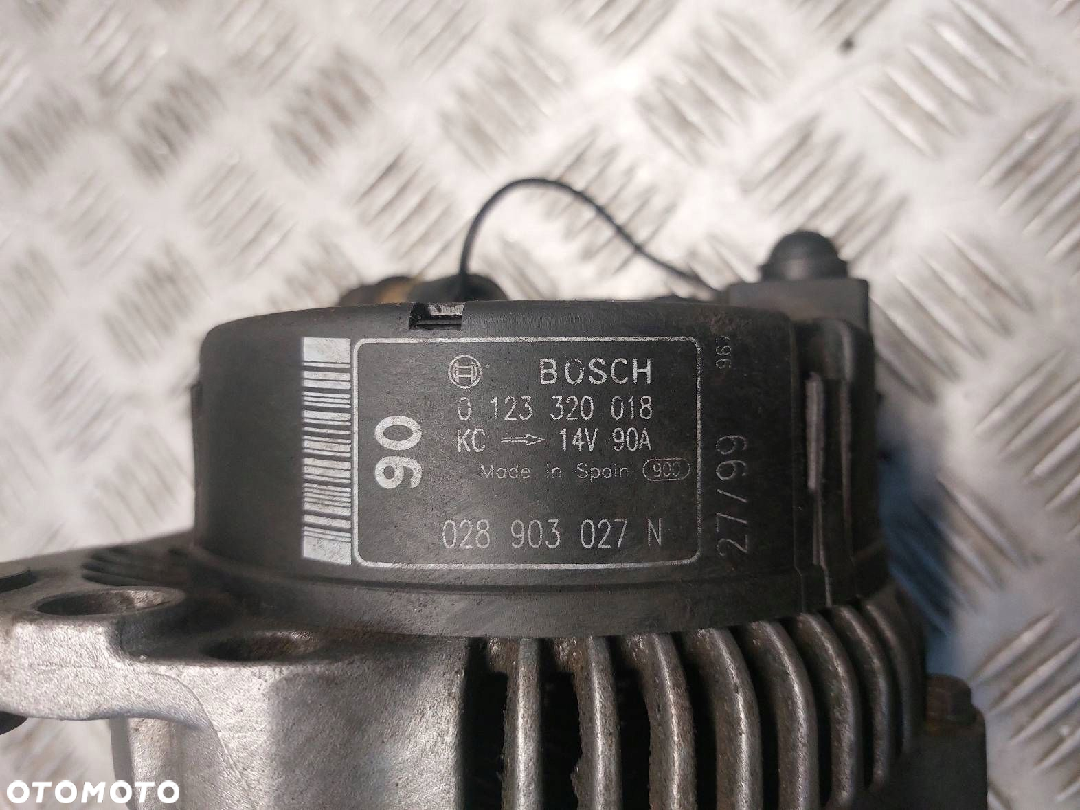 ALTERNATOR VOLKSWAGEN LT 35 028903027N - 3