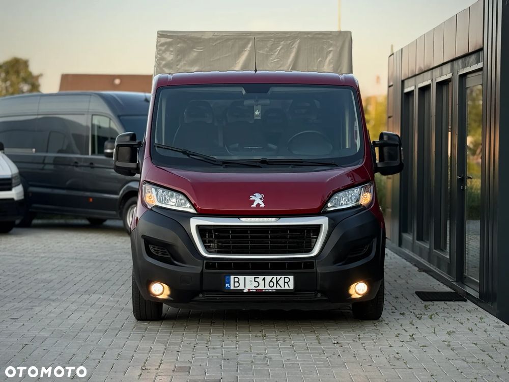 Peugeot Boxer 2.2 HDI /123.914KM PRZEBIEG /  2020 ROK PRODUKCJI / Doka Brygadówka Podwójna Kabina 7-osobowa / Bezwypadkowy / ZAREJESTROWANY W PL - 2