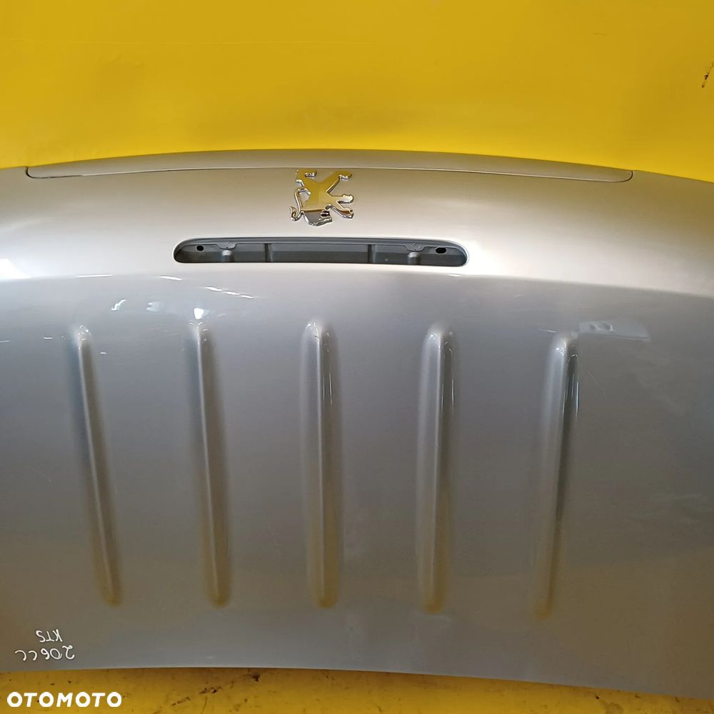 KLAPA TYLNA TYŁ PEUGEOT 206 CC CABRIO LAK: KTS NR532 - 3