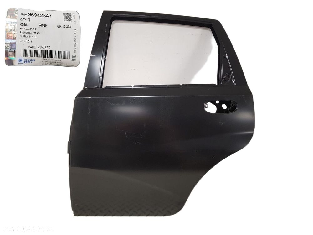 FABRYCZNIE NOWE ORYGINALNE DRZWI LEWE TYLNE LEWA TYŁ CHEVROLET AVEO T255 HB 07-11  96942347 - 1