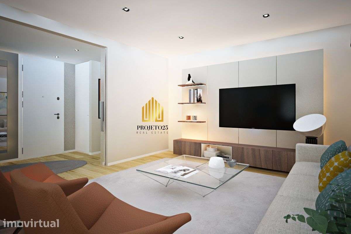 Apartamento T3 Novo C/ Terraço + Varanda, Gar 2 Carros, Centro da Maia - Grande imagem: 3/21