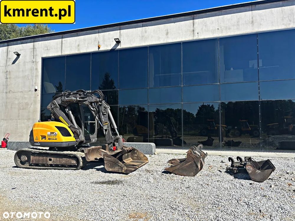 Mecalac 8 MCR MINI-KOPARKA 2018R | MECALAC 6 MCR, JCB 8065 8080 8085 85 Z VOLVO ECR 88, CAT 308, 307 , BOBCAT 80 KOMATSU PC 88 - 5
