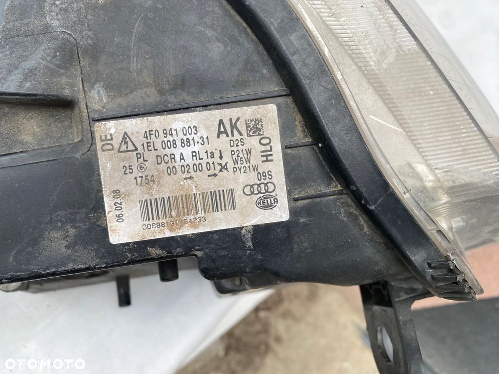 lampy audi a6 c6 bi xenon nieskrętny komplet eu całe - 6