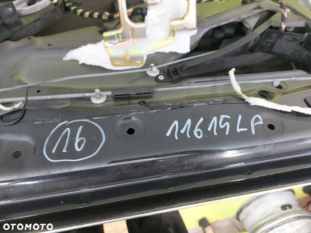 Drzwi przednie lewe przód PEUGEOT 607 2004-2010 LIFT EXLD Czarny - 10