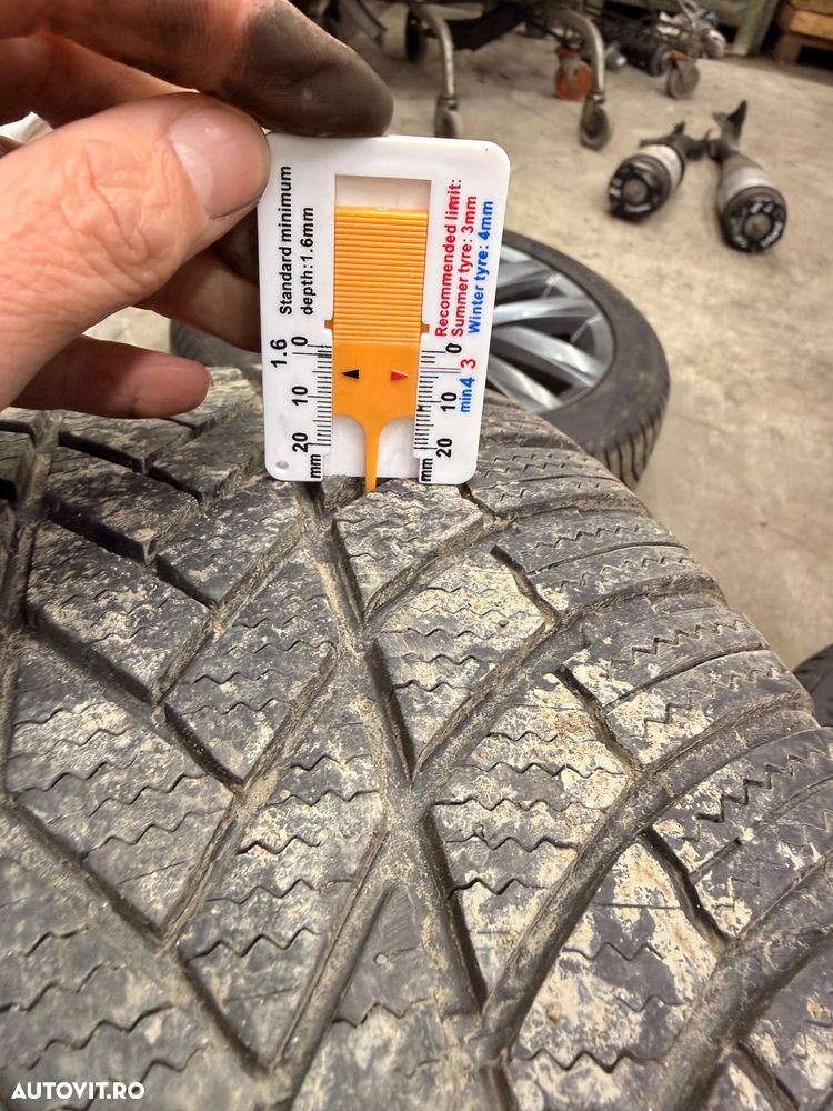 Set jante aliaj VW ARTEON an 2024 cu cauciucuri 245/45R18 si senzori presiune - 7