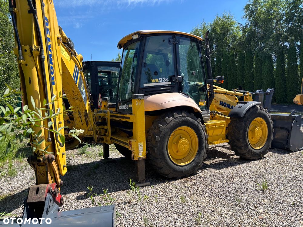 Komatsu WB93S-5EO 2016r 4x4x4 koparko ładowarka duże koła - 3