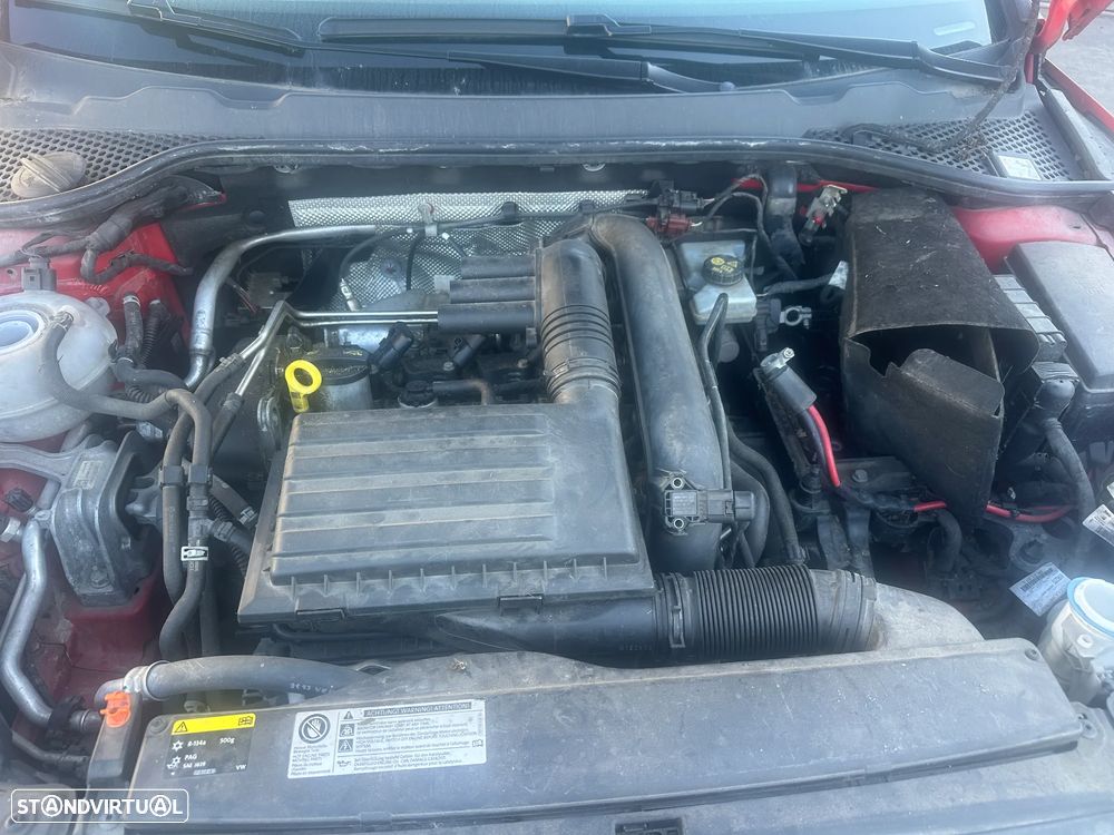 SEAT LEON SC 1.2 TSI 3 PORTAS DE 2015 MOTOR CJZ CAIXA DSG CENTRO DE ABATE EM FIM DE VIDA - 6