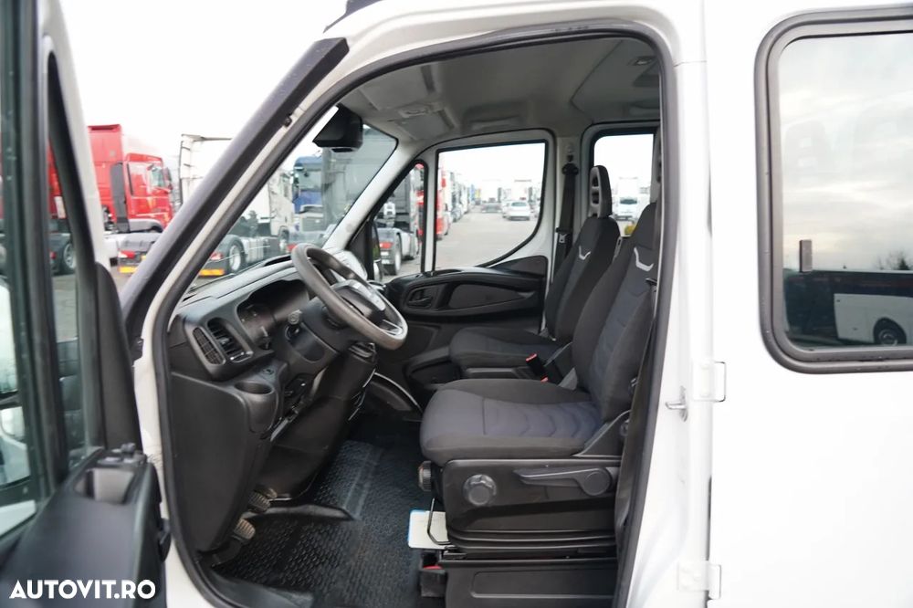 Iveco DAILY 35-140 / BASCULATOR / CU TRACȚIE MÂNĂ / DOUĂ TRACȚII / MANUAL / 6 LOCURI / - 24