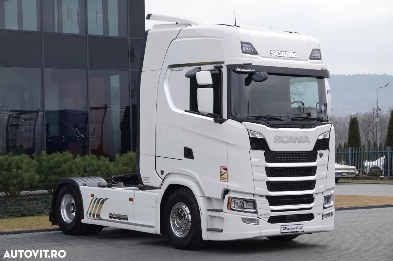 Scania S 450 / RETARDER / I-PARK COOL / HIDRAULICĂ / JANTE ALIE / ANVELOPE 100% / DUPĂ CONTRACTUL DE SERVICE - 2