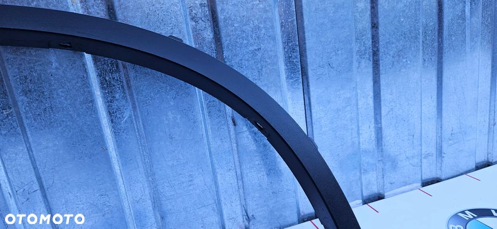 BMW X6 E71 Listwa błotnika Nakładka Hokej Osłona Błotnik Błotnik tył lewy tylna lewa Osłona nadkola tylna lewa 7176329 - 7