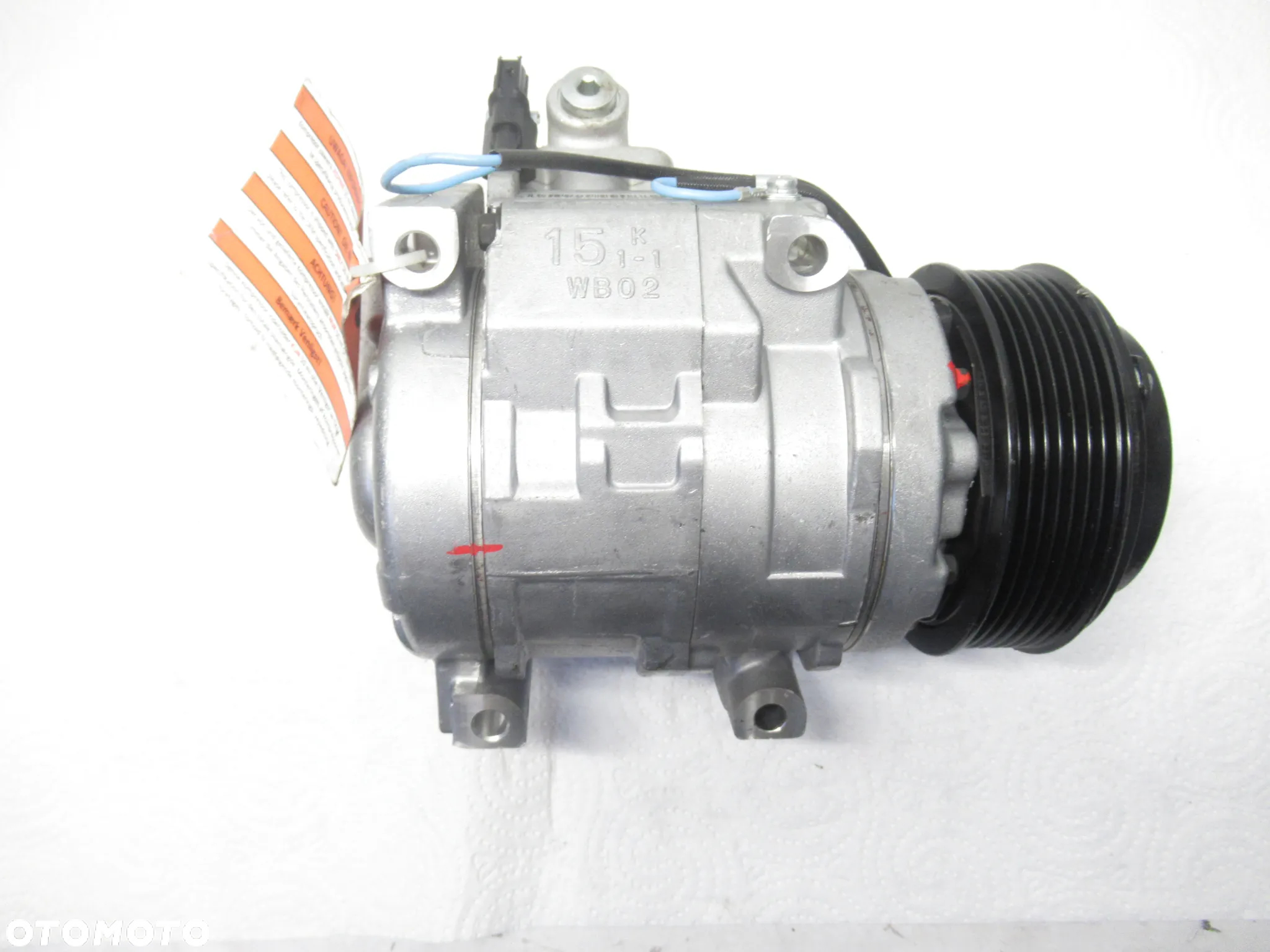 Kompresor sprężarka klimatyzacji Honda Accord VIII CR-V IV 1.6 2.2 i-DTEC10-1765 38810-RL0-G01 447280-0390 - 4