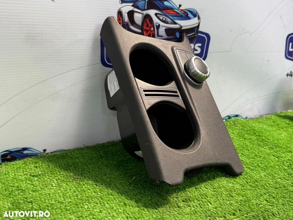 CONSOLA CENTRALA BORD /  SUPORT PAHARE /  JOYSTICK MULTIMEDIA  MERCEDES BENZ A180 CDI BlueEFFICIENCY W176 2015 1.5 DIESEL SEDAN COD OEM A1766800310 2012-2018 - 2