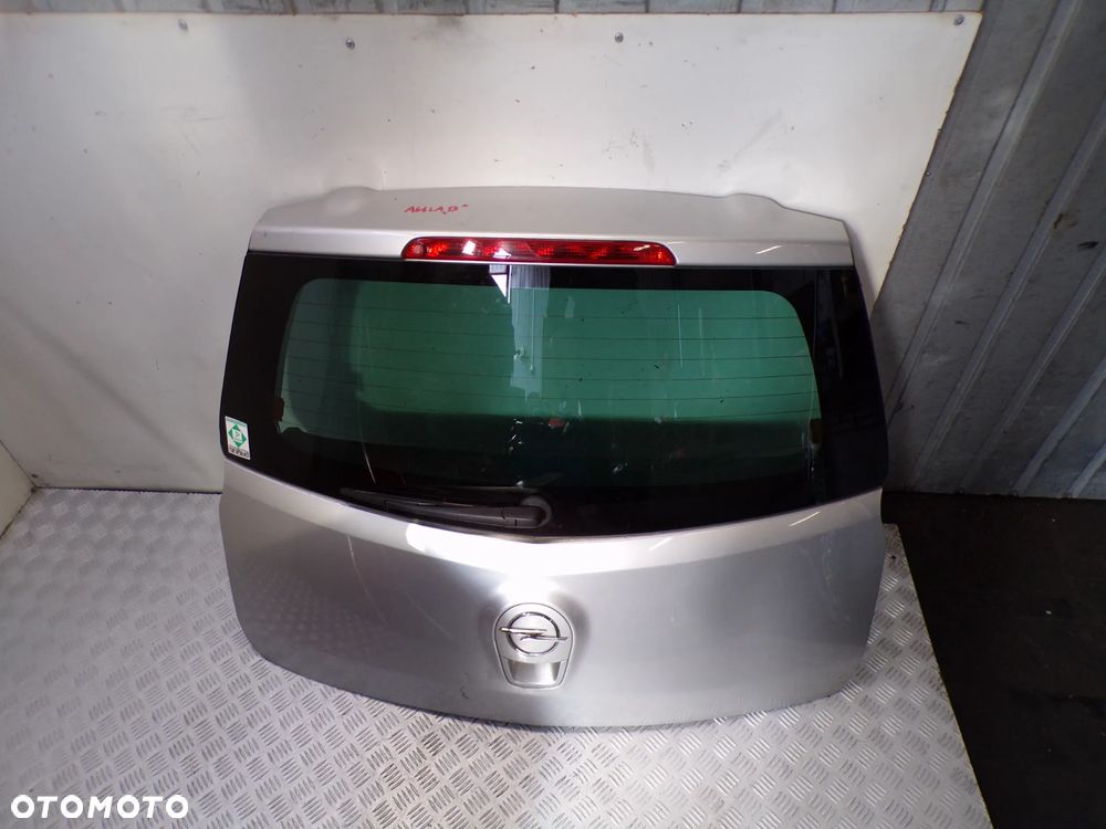 KLAPA BAGAŻNIKA BIAŁA SREBRNA OPEL AGILA B 2013 R - 9